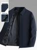 Men's Spring & Autumn Lapel Jackets - Elderly & Middle-aged Business Casual Attire