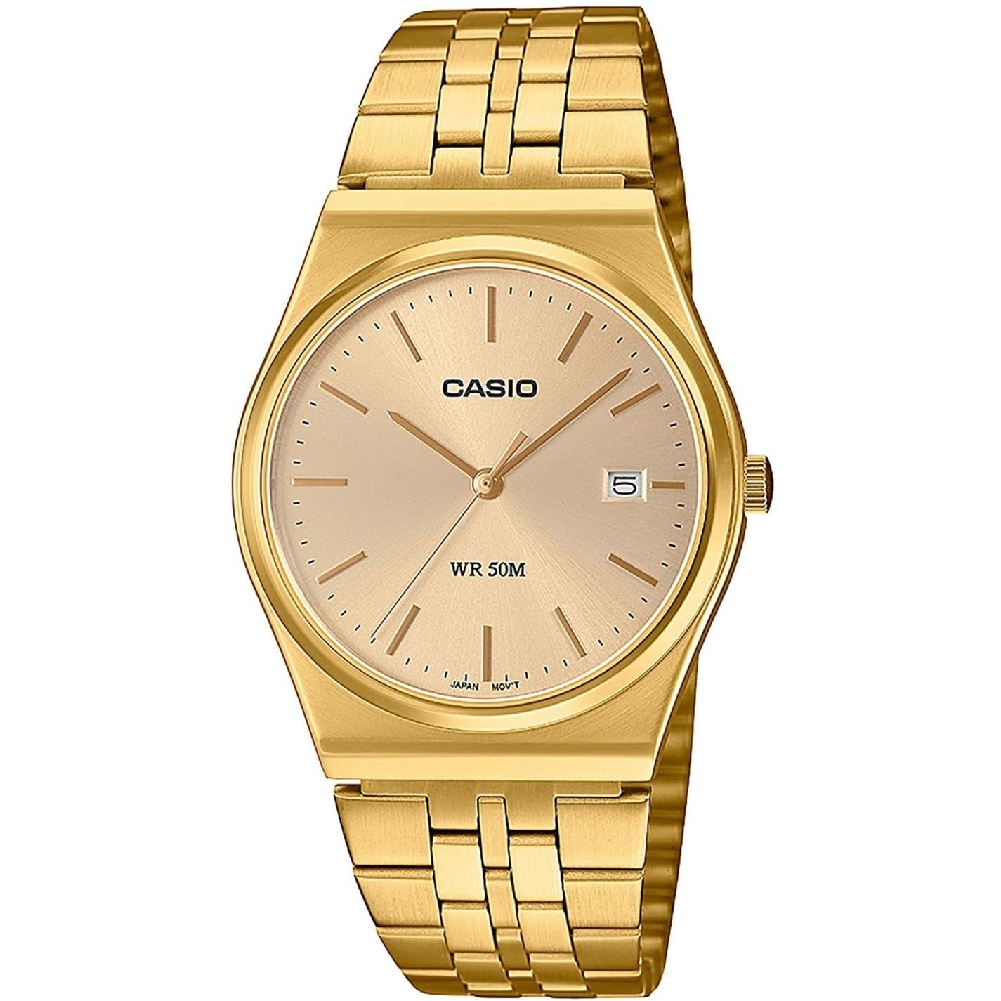 Casio Collection MTP-B145G-9AVEF Gold Wristwatch