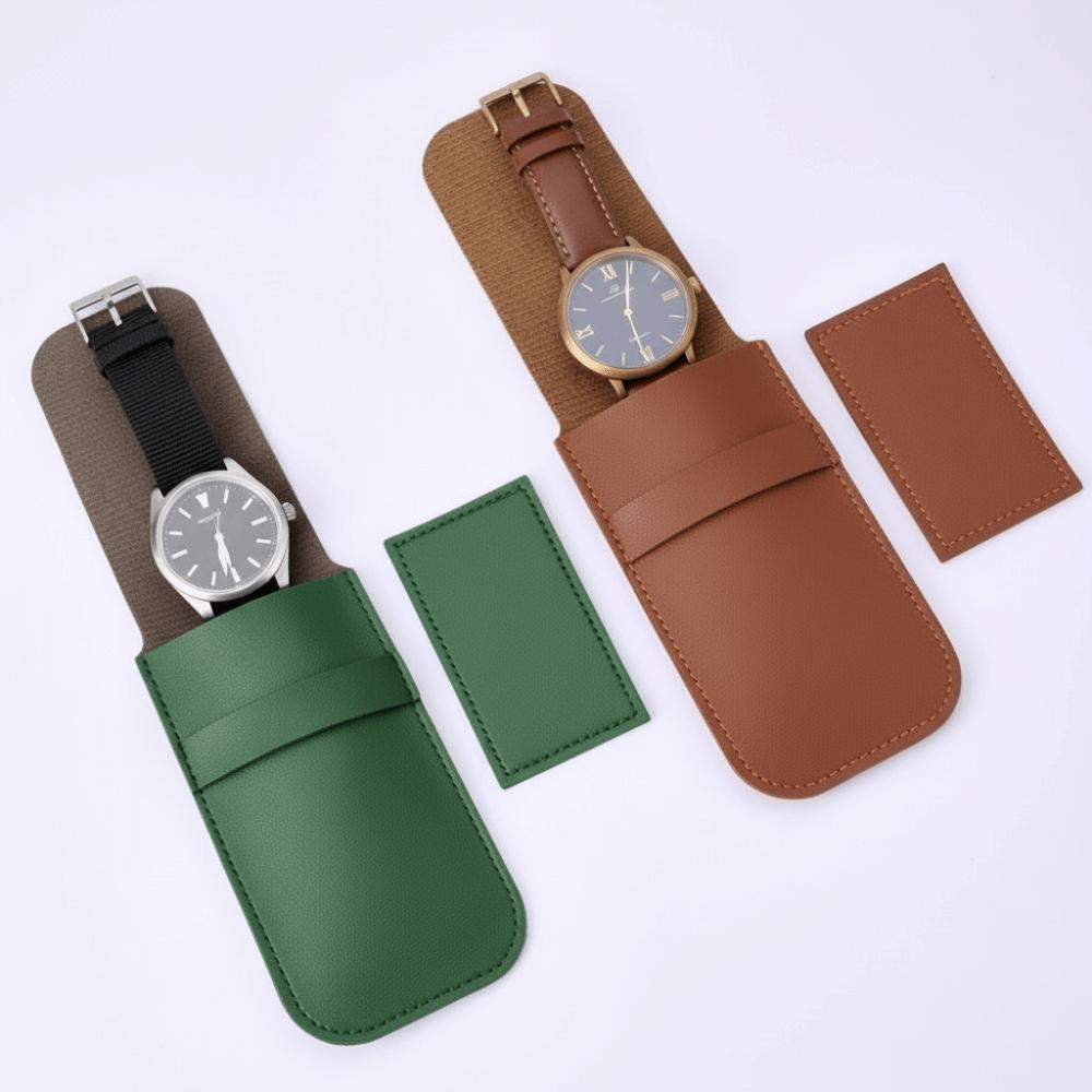 Anti-Scratch Watch Storage Bag PU Jewelry Bags Fashion Watch Placement Bag  Travel
