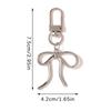 Bowknot Keychain Bag Decorations Keyring Ornament Backpack Handbag Charm Pendant Gift For Girls Women