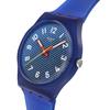 Swatch GENT BIOSOURCED WAVELENGTHS OF WATER Blue Wristwatch, SO28S107, Unisex,