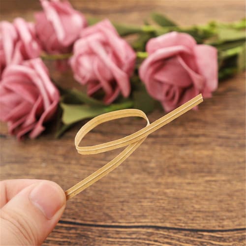 Kingsie Twist Ties, 12cm, Kraft Paper Wrapping Ties, Twist Ties for Cookies, Bread Bags, and Packaging, Pack of 1000