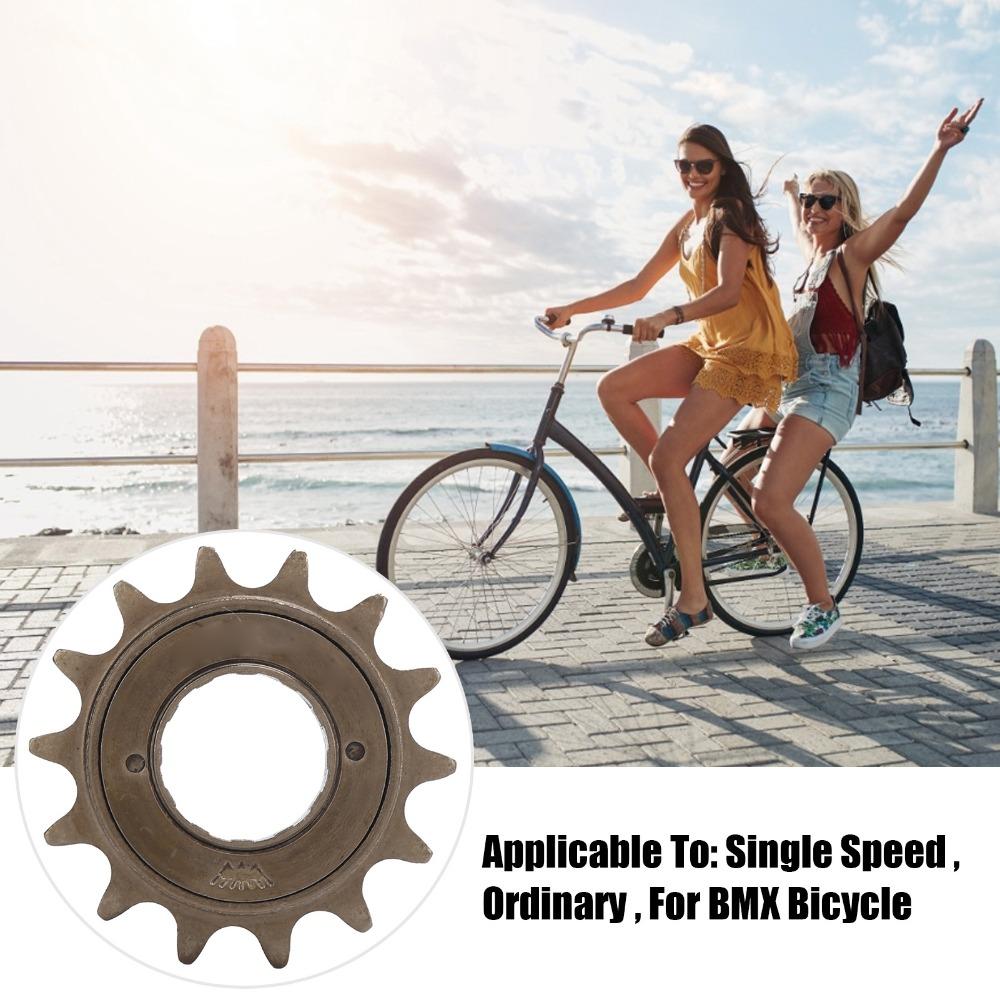 Steel Bike Freewheel 14T Teeth Single Speed Bike Freewheel Cycling Accessory