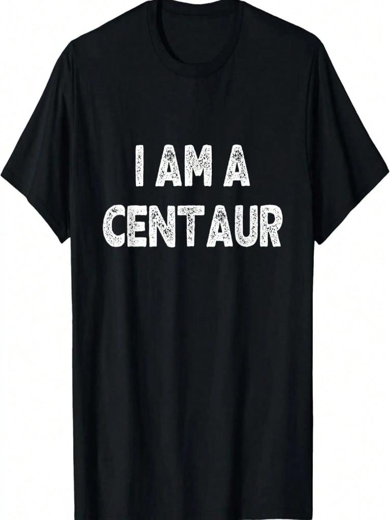 Ich bin ein Zentaur Halloween Ich bin Einfaches Kostüm Faules T-Shirt