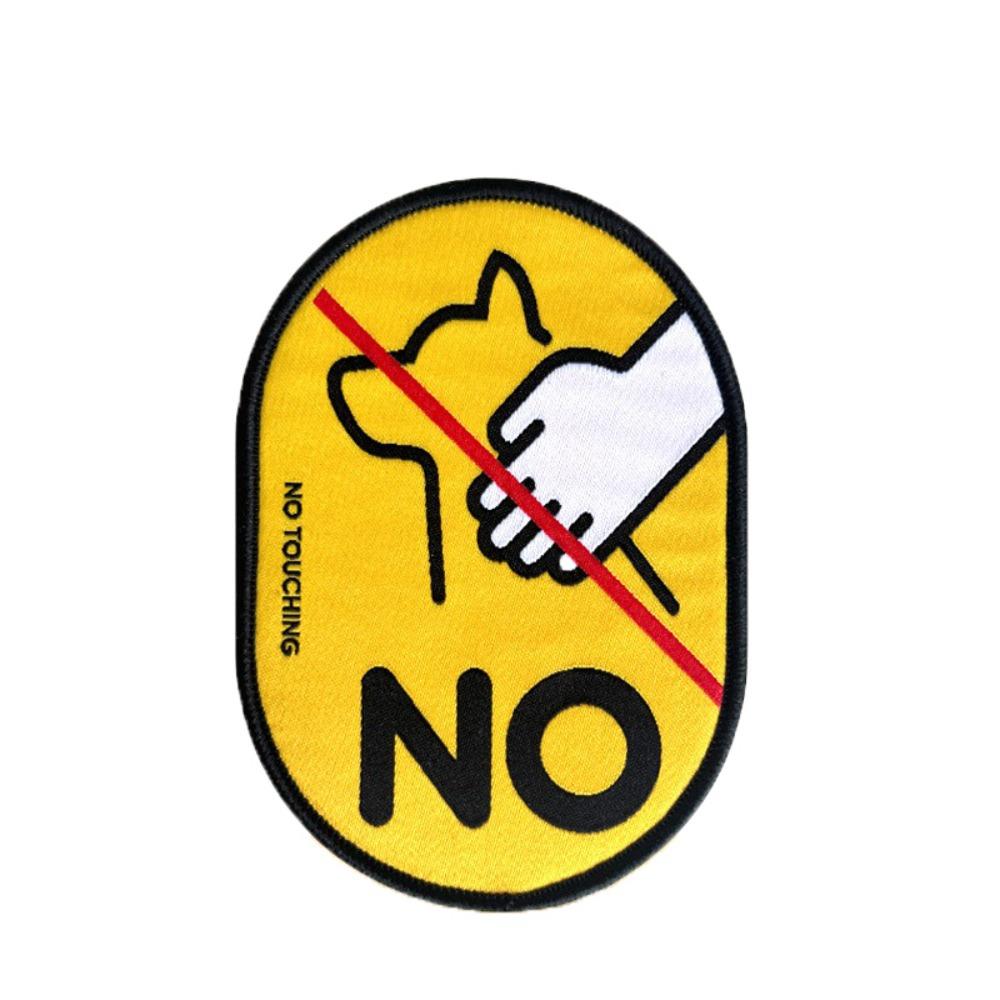 Waterproof Pet Identity Decals Cartoon Decorative Dog Social Stickers New Pet Tag  Dog Walking