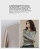Luxury Tencel Wool Soft Long-Sleeve Slim-Fit Round Neck T-Shirt for Women - 2024 Autumn Collection