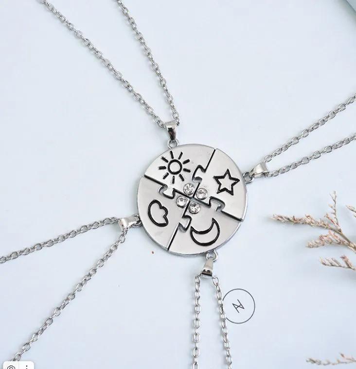 

Браслет из натуральных каменных чипсов One Size серебряный