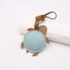 Handmade Faux Leather Cute Turtle Shaped Women'S Keychain Pendant Luggage Travel Pendant Bag Pendant