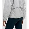 Lululemon Insulated Back Vent Running Jacket Silver Drop