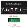 4-Slot AA AAA Battery USB Charger LCD Display Independent Charging Charger for AA AAA NIMH NI-CD Rechargeable Batteries
