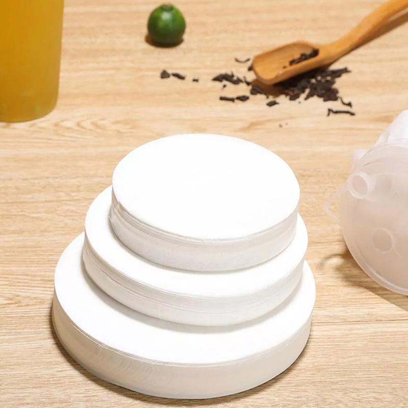 50/500Pcs Leakproof Paper Drink Cup Leakproof Round Coffee Cup Take Away Paper Cup Lid Coffee Spill Proof Gasket