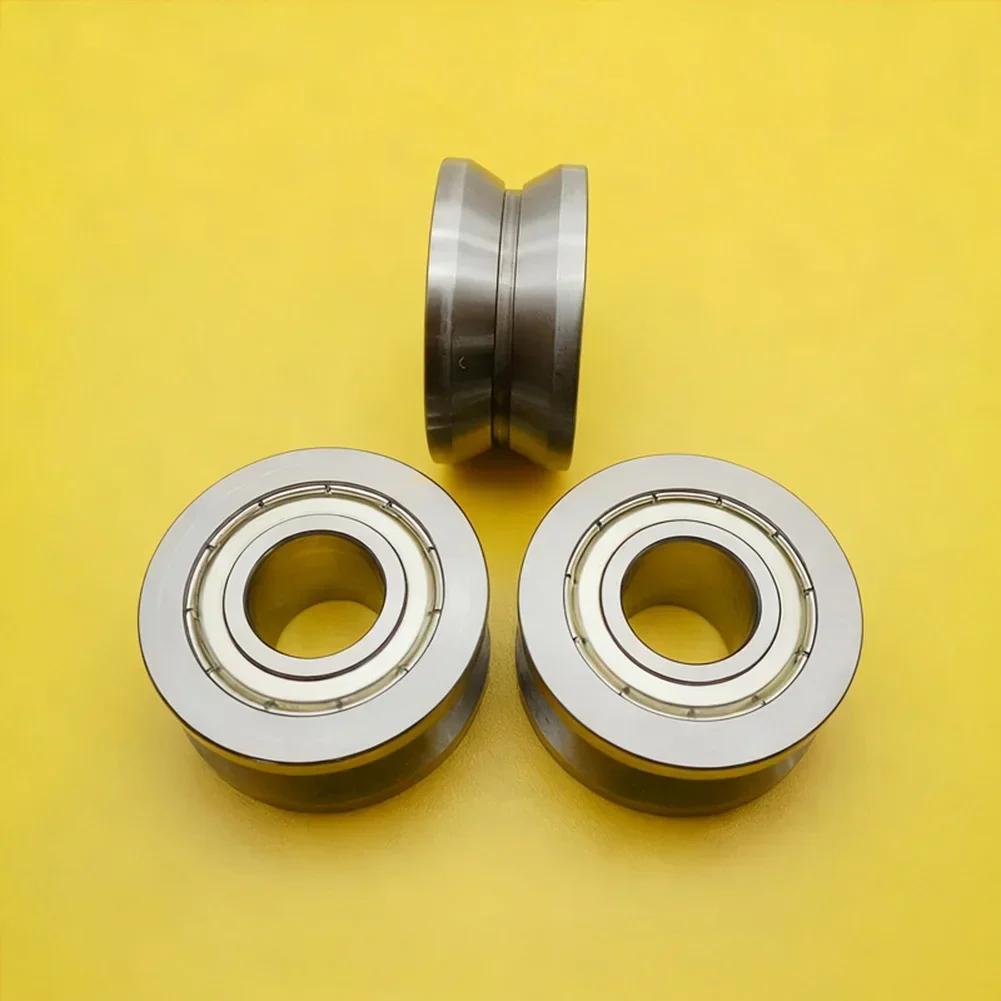 Sliding Rollers Bearing LV20457 Groove Round Bottom Track Pulley Bearing for Heavy Loads and High Speed Equipment