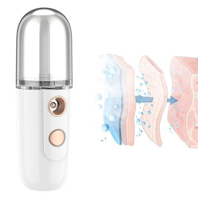 NanoSpray Moisturizing FacialSteamer USB Cold Spray Machine Humidifier Mini Portable Beauty Humidificador Skin Care Tool