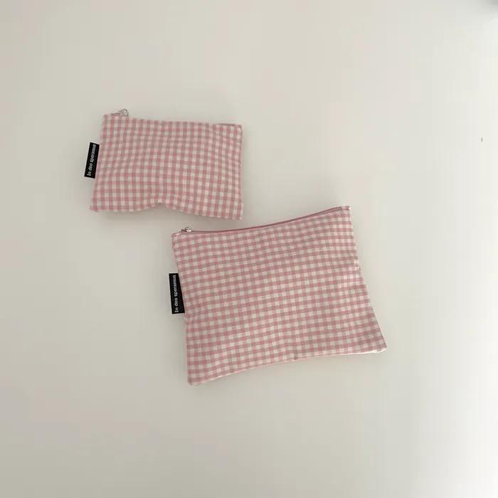 Baby pink pouch