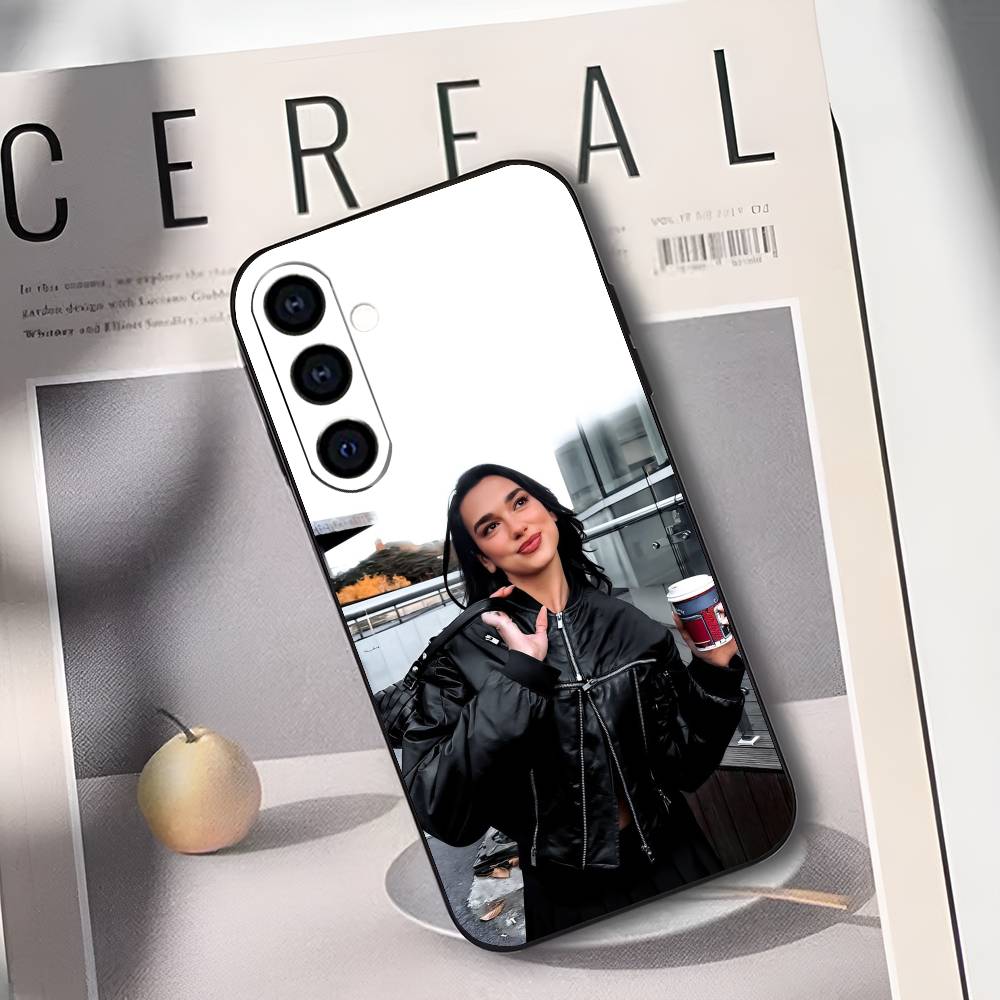 D-Dua L-Lipas Singer Phone Case Silicone Soft For Samsung Galaxy A73,A72,A71,A70,A53,A52,A51