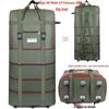 158L Aviation Large Capacity Rolling Travel Bag - Foldable Wheeled Luggage Storage, Oxford Cloth