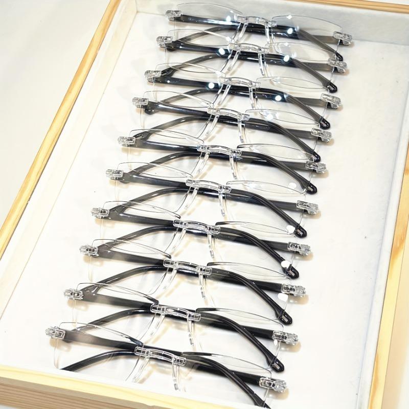 14pcs Y2K Style Anti Blue Light Reading Glasses with PC Frame and Lenses