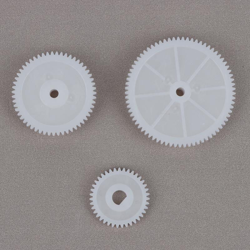 3 Pcs Plastic Gear Set With Wear Resistant Material And Precise Machining Perfect For Diy Robotics 3D Printer/Electronic Scale
