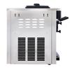 2200W Commercial Electric Countertop YKF-8218T Soft Ice Cream Machine Automatic with 2+1 Flavors Ice Cream Maker