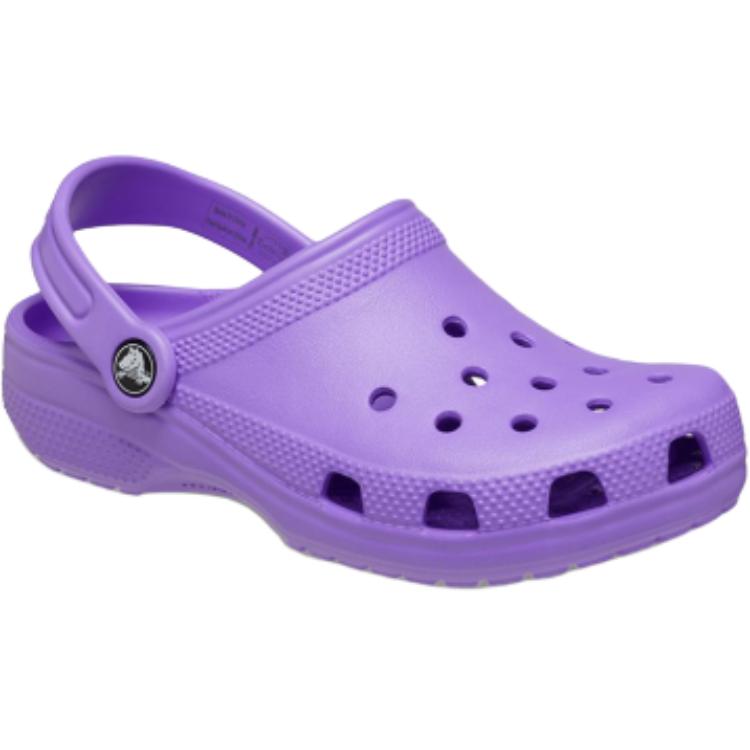 Crocs Classic Clog K Galaxy Comfortable Versatile Non-Slip Durable Low-Top Kids Sandals Kids sandals Purple 206991-5AJ