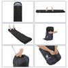 Geer Top Wintercamping Schlafsack 100cm Groß bis Ideal für Outdoor Auto Katastrophe und Notfall Schwarzer Beutel, Breit, Flanell, Kompakt, Waschbar, Leichtgewichtig,