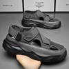 Men's Summer Sandals Non-slip Fashion Comfortable Casual Slip-on Breathable Water Proof Round Toe Platform Flat Heel Summer Main
