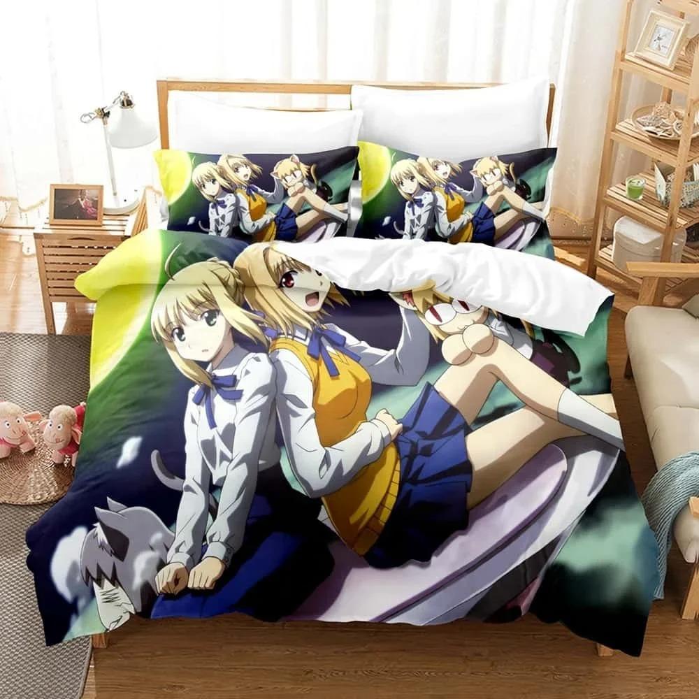 3D Anime Bed Sheet Set Carnival Phantasm Bedding Set Single Twin Full Queen King Size Bed Set Adult Kid Bedroom Duvet cover Sets