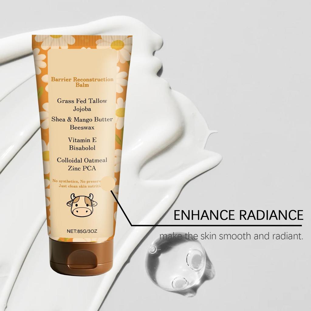 AMZ Tallow Skincare Cream (85g), Moisturizing and Hydrating, Deeply Nourishing, Quickly Absorbed and Non-greasy, Daily Skin Care and Repair