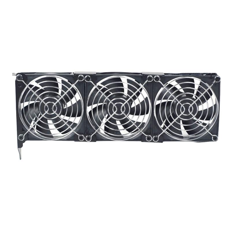 PCI Slot Mounted Graphics Card Fan Video Card Coolers to Improve Performances and Prevent Overheating 90mm/80mm Fan