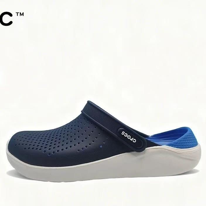 Детские классические шлепанцы Crocs Унисекс 36-37(M4W6) синий
