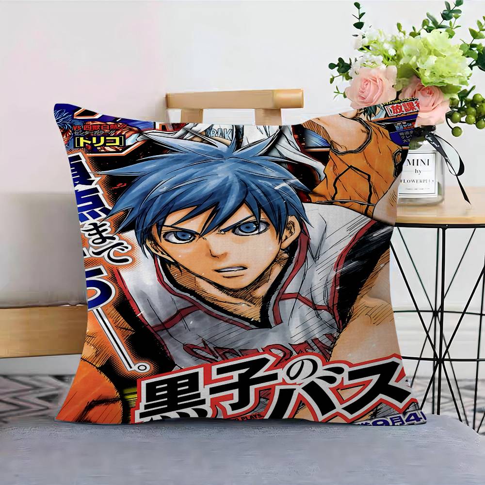 Anime Kurokos Basketball Pillow Anime Pillow Sofa Bed Head Pillow Cover Cushion Cover 45x45 Cm Fashion