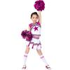 Lolanta Cheerleader Costume for Girls, Cheer Dance Costume for Halloween, Cosplay, Christmas, Parties, Cheering, Cultural Festivals, School