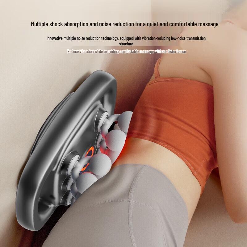 KONKA 12-Head Percussion Massage Gun with 30 Speeds & LCD Display