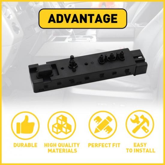 1x Left Side Way 10 Power Switch for Seat Explorer Ford F150 9L3T-14B709-FAW