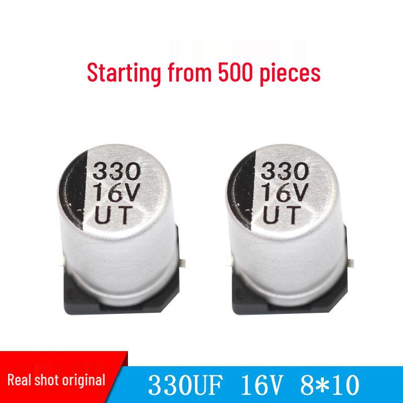 330UF 16V 8x10mm Kesen SMD Aluminum Electrolytic Capacitor Available