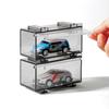 1/2/4Pcs Plastic Model Car Box Transparent 1:64 Diecast Car Toys Case Waterproof Dustproof Car Display Box For  Wheels Minigt