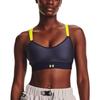 Under Armour Infinity Logo Print Low-Impact Sports Bra Women Underwear Steel-Purple 1373861-558