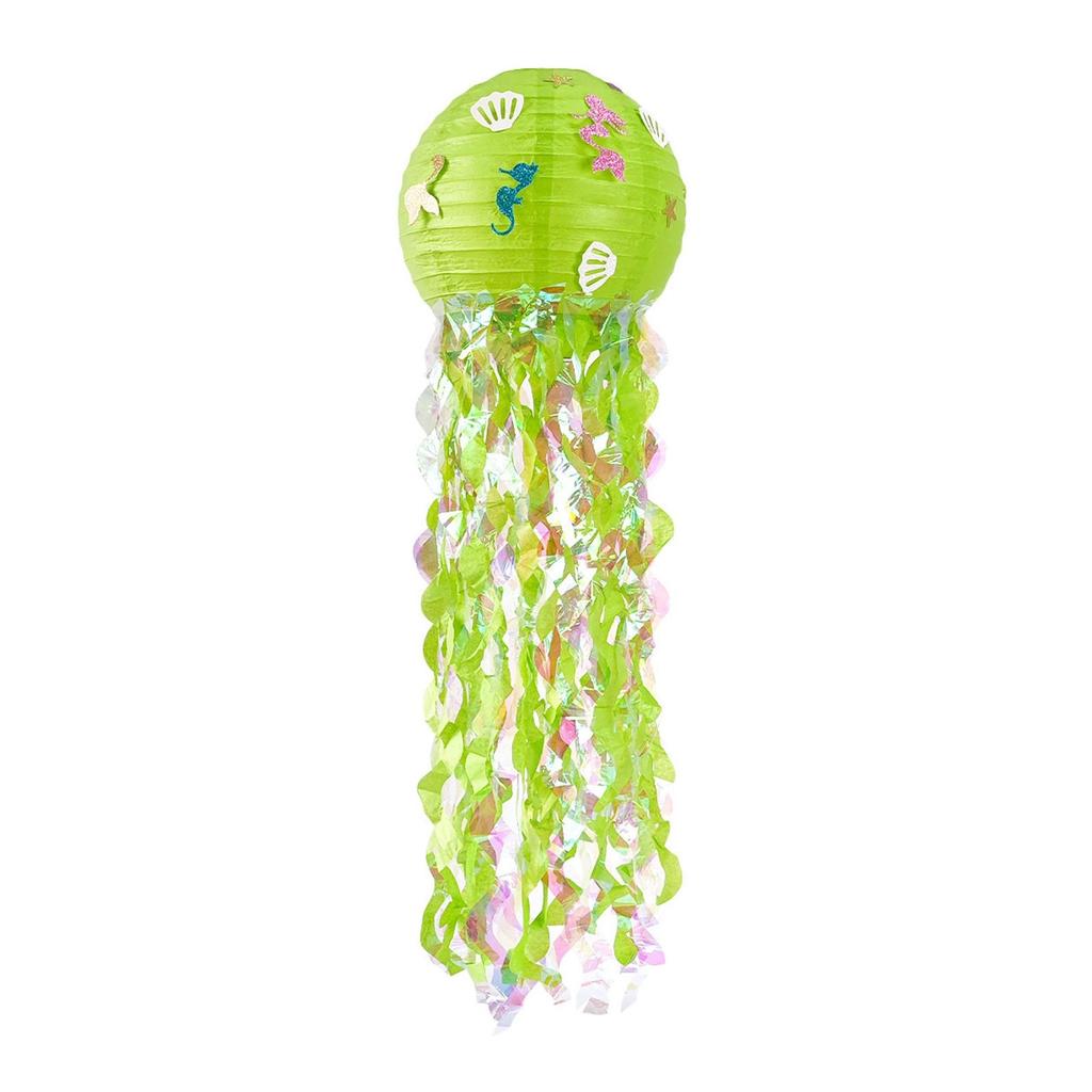 Colourful Paper Lanterns Mermaid Bright and Beautiful Under The Sea Piece Mermaid Party Lamp for Indoor