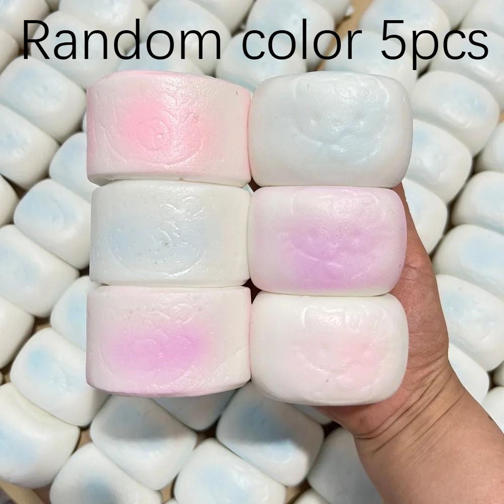 Squishy Simulated Steamed Bun Squeeze Toy Slow Rising Sensory Fidget Stress Relief Anti-Anxiety for ADHD Autism Kids Adults Gift