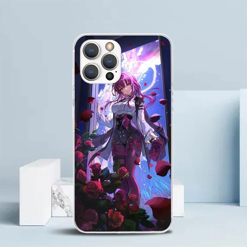 Honkai Star Rail Kafka Phone Case For IPhone 16 17 Air 16E 15 14 Plus 13 Mini 12 11 Pro Max 7 8 + SE 2020 Soft TPU Back Cover 16
