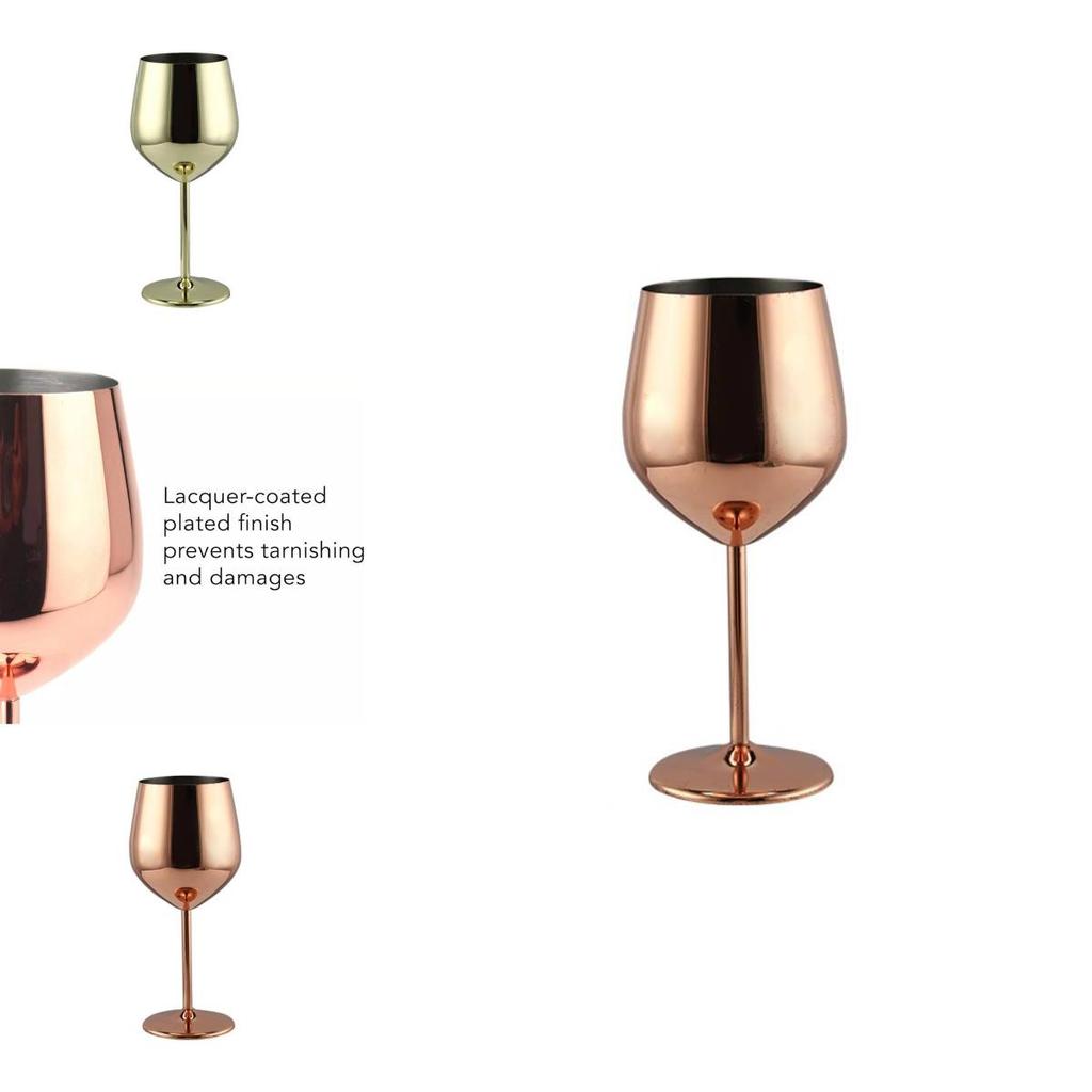 Elegant 304 Stainless Steel Wine Glasses Set Featuring Luxurious High Foot Design For Champagne And Sparkling Wine Ideal For Entertaining Guests