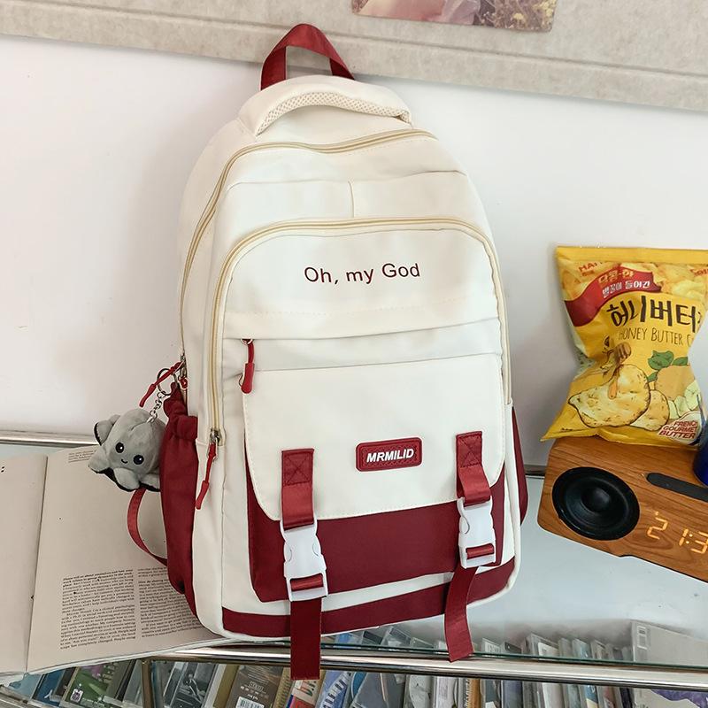 Primary School Girls College Students Junior High School Students High School Boys Backpack Lightweight Backpack