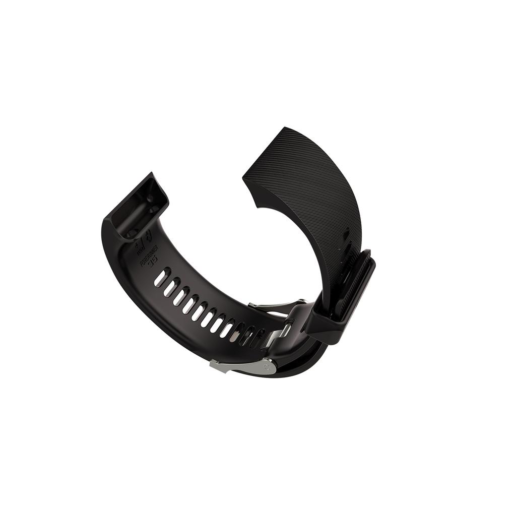Flexible Silicone Watch Strap for Garmin Forerunner 35,Replacement Wrist Band with Adjustable Pin Buckle