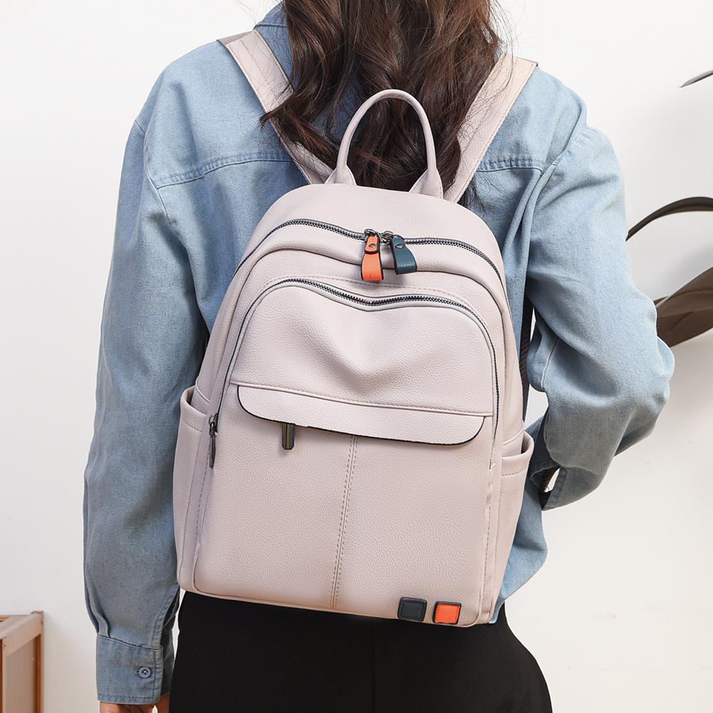 PU Women's Backpack Large Capacity Commuter Travel Backpack