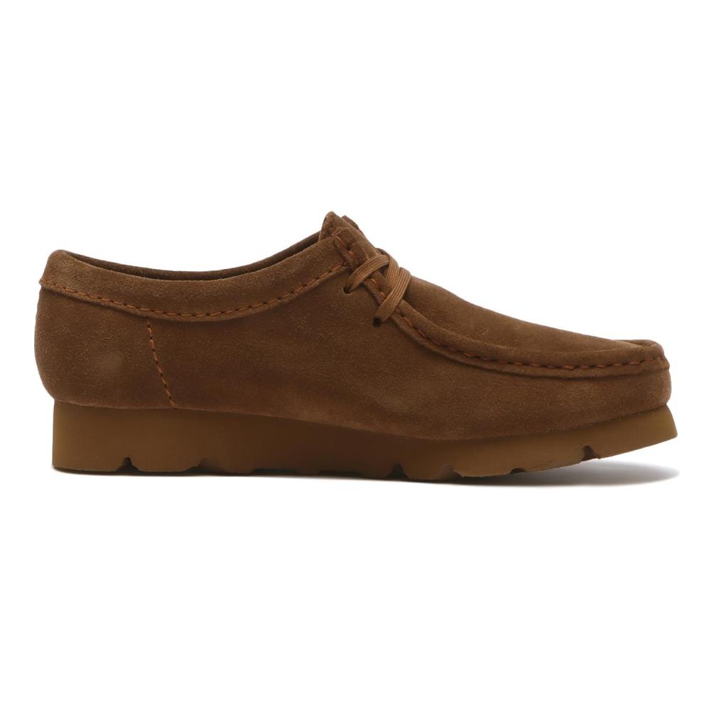 Clarks Wallabee.gtx 26186544 Cola Suede