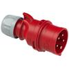 Portable Power Plug For Cable 16A 5P 400V 6H Ip44