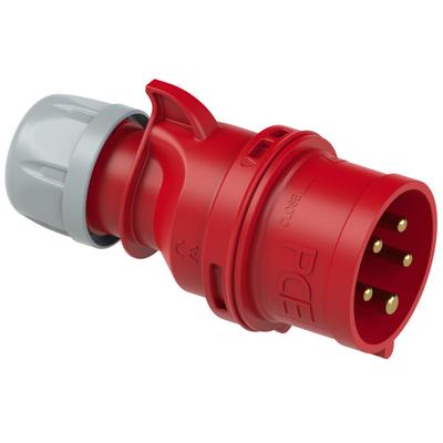 Portable Power Plug For Cable 32A 5P 400V 6H Ip44