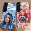 Karol G Latino Mobile Cell Phone Case for Samsung Galaxy S26 S25 S24 S23 S22 S21 S20 Note20 Plus FE Ultra Glass Colorful Cover