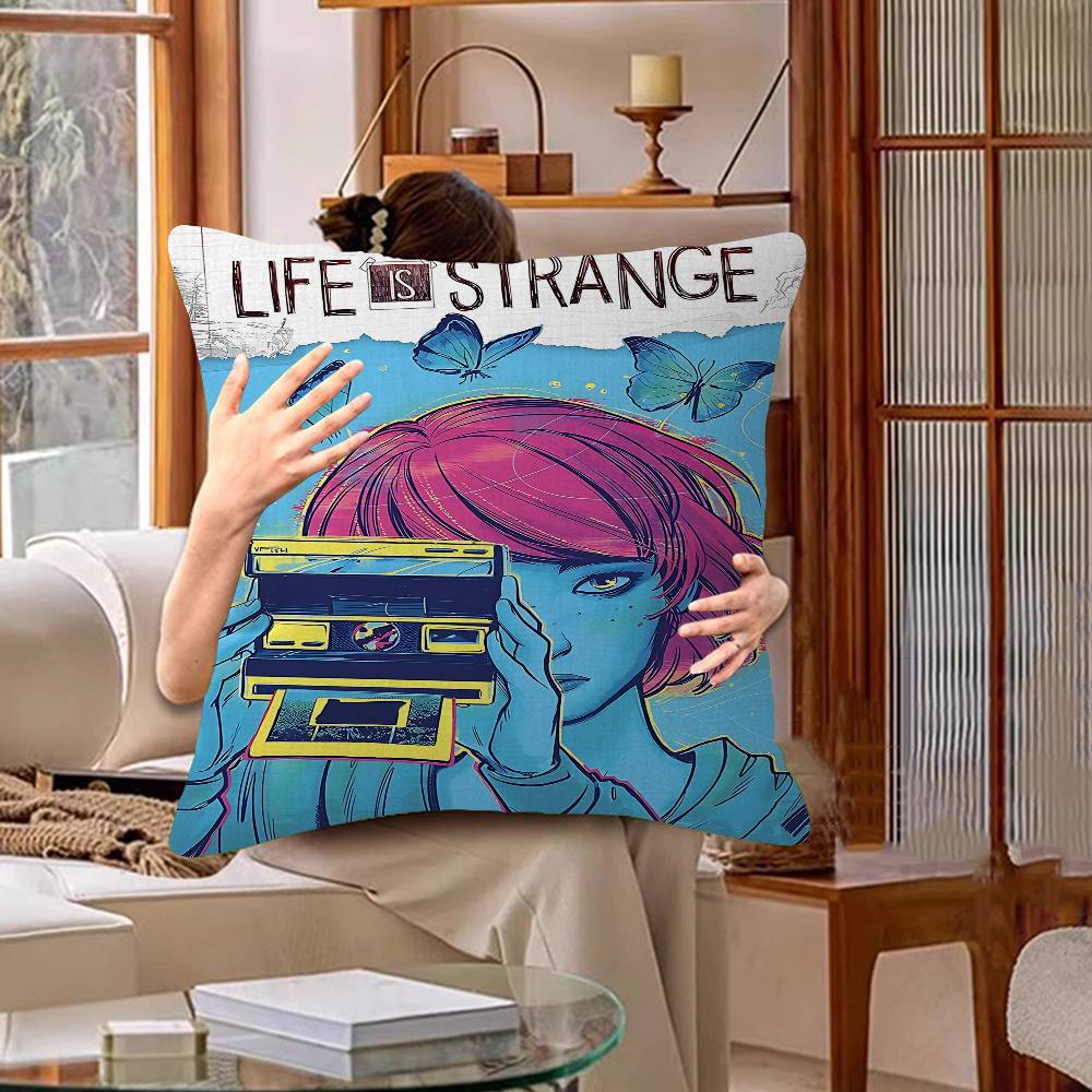 Life Is Strange Game Personalized Pillow Dust Cover Bedroom Kids Party Decoration Pillowcase Birthday Children Gift