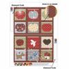 DIY Full Drill Diamond Painting Kit Apple Fruit Patterns Rhinestone Canvas Art for Cozy Room Decor Gift